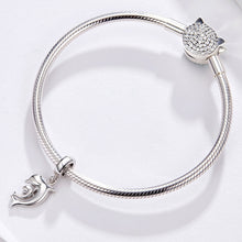 Load image into Gallery viewer, S925 Sterling Silver Dolphin Pendant DIY Bracelet Necklace Accessories