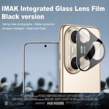 Load image into Gallery viewer, imak High Definition Integrated Glass Lens Film Black Version, For Huawei Pura 80 Ultra 5G, For Huawei Pura 80 Pro 5G / Pura 80 Pro+ 5G, For Huawei Pura 80 5G, For Huawei Enjoy 80, For Huawei Pura 70 Pro / 70 Pro+, For Huawei Pura 70