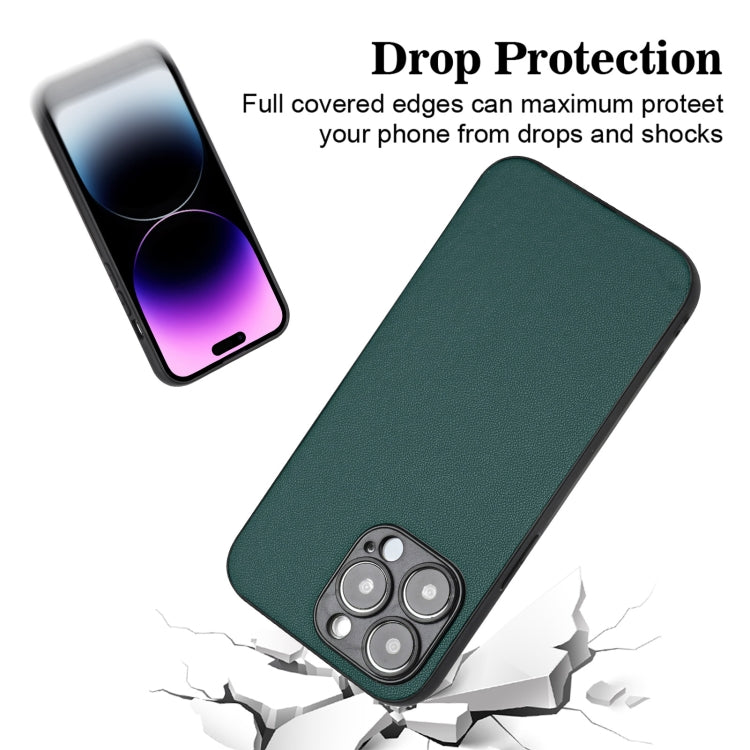 R20 Leather Pattern Phone Single Case, For iPhone 15 Pro Max, For iPhone 15 Pro, For iPhone 15 Plus, For iPhone 15, For iPhone 14 Plus, For iPhone 14, For iPhone 14 Pro, For iPhone 14 Pro Max