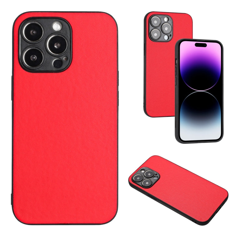 R20 Leather Pattern Phone Single Case, For iPhone 15 Pro Max, For iPhone 15 Pro, For iPhone 15 Plus, For iPhone 15, For iPhone 14 Plus, For iPhone 14, For iPhone 14 Pro, For iPhone 14 Pro Max