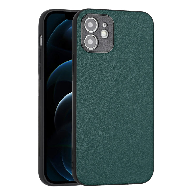R20 Leather Pattern Phone Single Case, For iPhone 12 mini, For iPhone 11 Pro Max, For iPhone 11, For iPhone 11 Pro, For iPhone XS / X, For iPhone XR, For iPhone XS Max, For iPhone 8 Plus / 7 Plus
