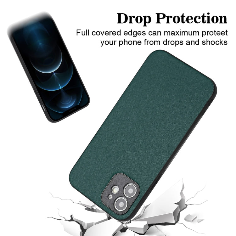R20 Leather Pattern Phone Single Case, For iPhone 12 mini, For iPhone 11 Pro Max, For iPhone 11, For iPhone 11 Pro, For iPhone XS / X, For iPhone XR, For iPhone XS Max, For iPhone 8 Plus / 7 Plus