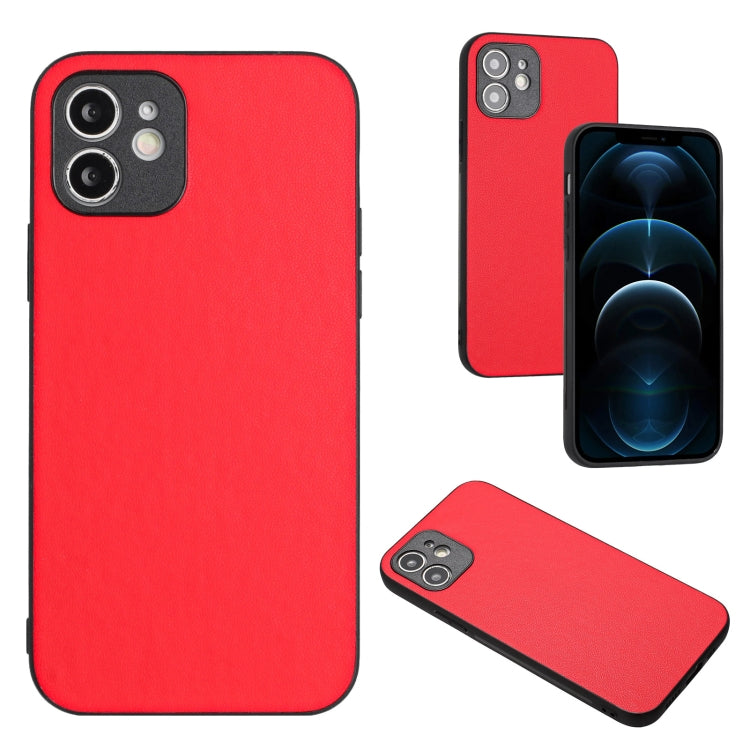 R20 Leather Pattern Phone Single Case, For iPhone 12 mini, For iPhone 11 Pro Max, For iPhone 11, For iPhone 11 Pro, For iPhone XS / X, For iPhone XR, For iPhone XS Max, For iPhone 8 Plus / 7 Plus