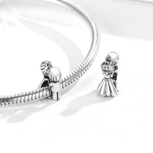 Load image into Gallery viewer, S925 Sterling Silver Pendant Two Tittle No Guesses Beads DIY Bracelet Necklace Accessories