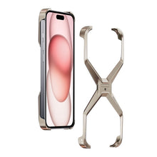 Load image into Gallery viewer, Frameless X-shaped Metal Phone Case, For iPhone 15 Pro Max, For iPhone 15 Pro, For iPhone 15, For iPhone 13 / 14, For iPhone 13 Pro / 14 Pro, For iPhone 13 Pro Max / 14 Pro Max