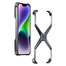 Load image into Gallery viewer, Frameless X-shaped Metal Phone Case, For iPhone 15 Pro Max, For iPhone 15 Pro, For iPhone 15, For iPhone 13 / 14, For iPhone 13 Pro / 14 Pro, For iPhone 13 Pro Max / 14 Pro Max