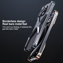 Load image into Gallery viewer, Frameless X-shaped Metal Phone Case, For iPhone 15 Pro Max, For iPhone 15 Pro, For iPhone 15, For iPhone 13 / 14, For iPhone 13 Pro / 14 Pro, For iPhone 13 Pro Max / 14 Pro Max
