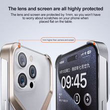 Load image into Gallery viewer, Frameless X-shaped Metal Phone Case, For iPhone 15 Pro Max, For iPhone 15 Pro, For iPhone 15, For iPhone 13 / 14, For iPhone 13 Pro / 14 Pro, For iPhone 13 Pro Max / 14 Pro Max