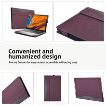 Load image into Gallery viewer, Leather Laptop Shockproof Protective Case, For HP ProBook 445 14 inch G10, For HP ProBook 455 15.6 inch G10, For HP Laptop 17-cu / 17s-cu 17.3 inch, For HP Pavilion X360 Laptop 14-dw / 14m-dw, For HP Laptop 14s-dp / 14-dk / 14s-dk                      ...