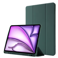 Load image into Gallery viewer, Skin Feel Tri-fold Leather Tablet Case with Pen Slot, For iPad Air 13 2026 / 2025 / 2024, For iPad Air 11 2026 / 2025 / 2024, For iPad Pro 13 2025 / 2024, For iPad Pro 11 2025 / 2024