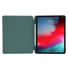 Load image into Gallery viewer, Skin Feel Tri-fold Leather Tablet Case with Pen Slot, For iPad Air 13 2026 / 2025 / 2024, For iPad Air 11 2026 / 2025 / 2024, For iPad Pro 13 2025 / 2024, For iPad Pro 11 2025 / 2024