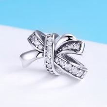 Load image into Gallery viewer, S925 Sterling Silver Sweet Bow Beads DIY Bracelet Necklace Accessories