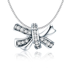 Load image into Gallery viewer, S925 Sterling Silver Sweet Bow Beads DIY Bracelet Necklace Accessories