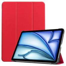 Load image into Gallery viewer, Custer Pure Color 3-Fold Holder Smart Leather Tablet Case, For iPad Air 13 2026 / 2025 / 2024, For iPad Pro 13 2025 / 2024