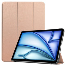 Load image into Gallery viewer, Custer Pure Color 3-Fold Holder Smart Leather Tablet Case, For iPad Air 13 2026 / 2025 / 2024, For iPad Pro 13 2025 / 2024