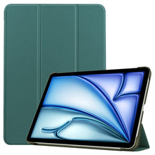Load image into Gallery viewer, Custer Pure Color 3-Fold Holder Smart Leather Tablet Case, For iPad Air 13 2026 / 2025 / 2024, For iPad Pro 13 2025 / 2024