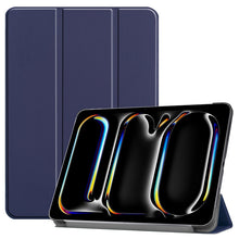 Load image into Gallery viewer, Custer Pure Color 3-Fold Holder Smart Leather Tablet Case, For iPad Air 13 2026 / 2025 / 2024, For iPad Pro 13 2025 / 2024