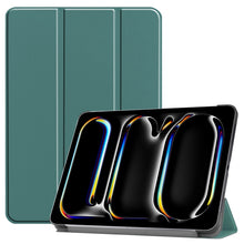 Load image into Gallery viewer, Custer Pure Color 3-Fold Holder Smart Leather Tablet Case, For iPad Air 13 2026 / 2025 / 2024, For iPad Pro 13 2025 / 2024