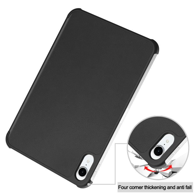 Custer Pure Color 3-Fold Holder Smart Leather Tablet Case, For iPad mini 8 2026, For iPad Air 13 2026 / 2025 / 2024, For iPad Pro 13 2025 / 2024