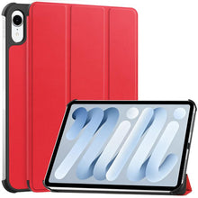 Load image into Gallery viewer, Custer Pure Color 3-Fold Holder Smart Leather Tablet Case, For iPad mini 8 2026, For iPad Air 13 2026 / 2025 / 2024, For iPad Pro 13 2025 / 2024