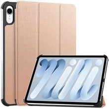 Load image into Gallery viewer, Custer Pure Color 3-Fold Holder Smart Leather Tablet Case, For iPad mini 8 2026, For iPad Air 13 2026 / 2025 / 2024, For iPad Pro 13 2025 / 2024