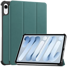 Load image into Gallery viewer, Custer Pure Color 3-Fold Holder Smart Leather Tablet Case, For iPad mini 8 2026, For iPad Air 13 2026 / 2025 / 2024, For iPad Pro 13 2025 / 2024