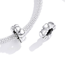 Load image into Gallery viewer, S925 Sterling Silver Heart Shape Beads DIY Bracelet Necklace Accessories