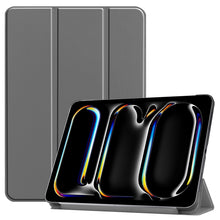 Load image into Gallery viewer, Custer Pure Color 3-Fold Holder Smart Leather Tablet Case, For iPad Pro 11 2025 / 2024