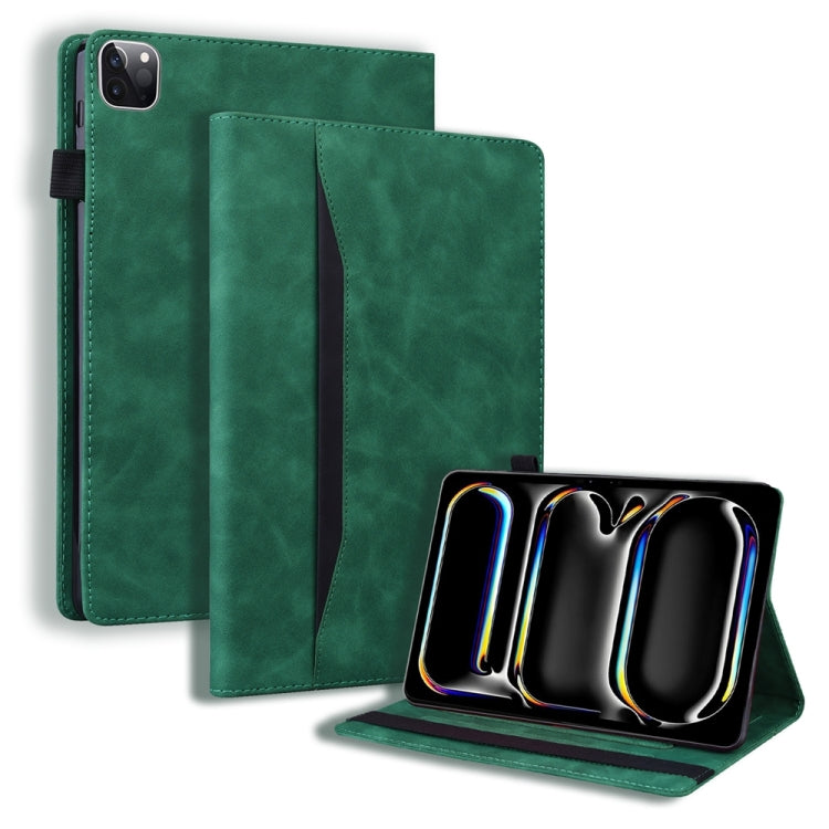 Splicing Shockproof Leather Tablet Case, For iPad mini 8 2026, For iPad Pro 13 2025 / 2024, For iPad Pro 11 2025 / 2024