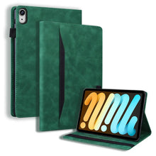 Load image into Gallery viewer, Splicing Shockproof Leather Tablet Case, For iPad mini 8 2026, For iPad Pro 13 2025 / 2024, For iPad Pro 11 2025 / 2024