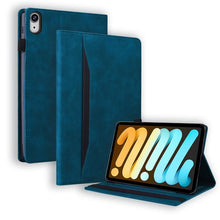 Load image into Gallery viewer, Splicing Shockproof Leather Tablet Case, For iPad mini 8 2026, For iPad Pro 13 2025 / 2024, For iPad Pro 11 2025 / 2024