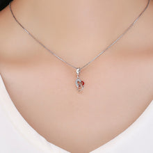Load image into Gallery viewer, Creative Heart To Heart Hand DIY Silver Pendant S925 String Accessories