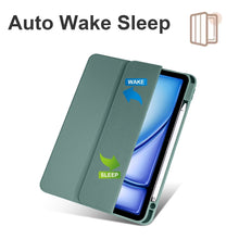 Load image into Gallery viewer, Acrylic 3-folding Smart Leather Tablet Case, For iPad Air 11 2026 / 2024 / 2025, For iPad Pro 13 2025 / 2024, For iPad Pro 11 2025 / 2024