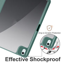 Load image into Gallery viewer, Acrylic 3-folding Smart Leather Tablet Case, For iPad Air 11 2026 / 2024 / 2025, For iPad Pro 13 2025 / 2024, For iPad Pro 11 2025 / 2024