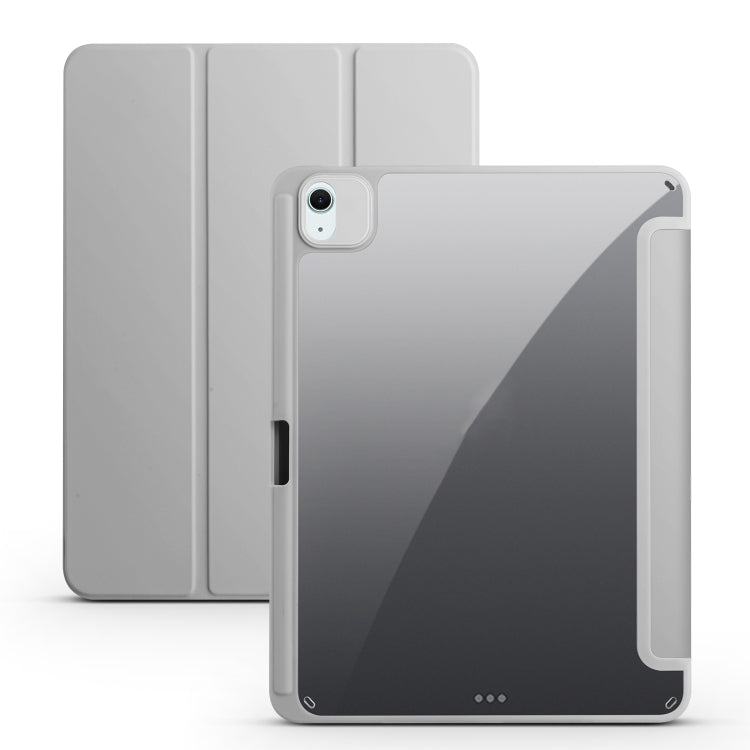 Acrylic 3-folding Smart Leather Tablet Case, For iPad Air 11 2026 / 2024 / 2025, For iPad Pro 13 2025 / 2024, For iPad Pro 11 2025 / 2024