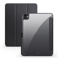 Load image into Gallery viewer, Acrylic 3-folding Smart Leather Tablet Case, For iPad Air 11 2026 / 2024 / 2025, For iPad Pro 13 2025 / 2024, For iPad Pro 11 2025 / 2024