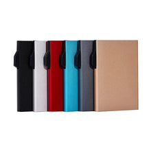 Load image into Gallery viewer, FY1901 RFID Anti-magnetic Aluminum Alloy Card Holder