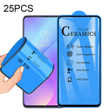 25 PCS 2.5D Full Glue Full Cover Ceramics Film