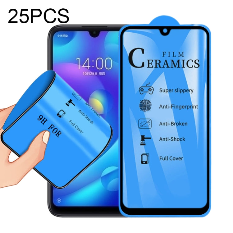 25 PCS 2.5D Full Glue Full Cover Ceramics Film