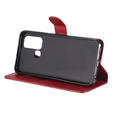 Load image into Gallery viewer, Classic Calf Texture PU + TPU Horizontal Flip Leather Case, with Holder &amp; Card Slots &amp; Wallet, For Vivo Y50 / Y30, For Vivo Y70s, For Xiaomi Redmi 9, For Huawei Y8p 2020 / Enjoy 10s / P Smart S, For OPPO Reno3 Pro 5G / Find X2 Neo, For OPPO Reno4 5G   ...