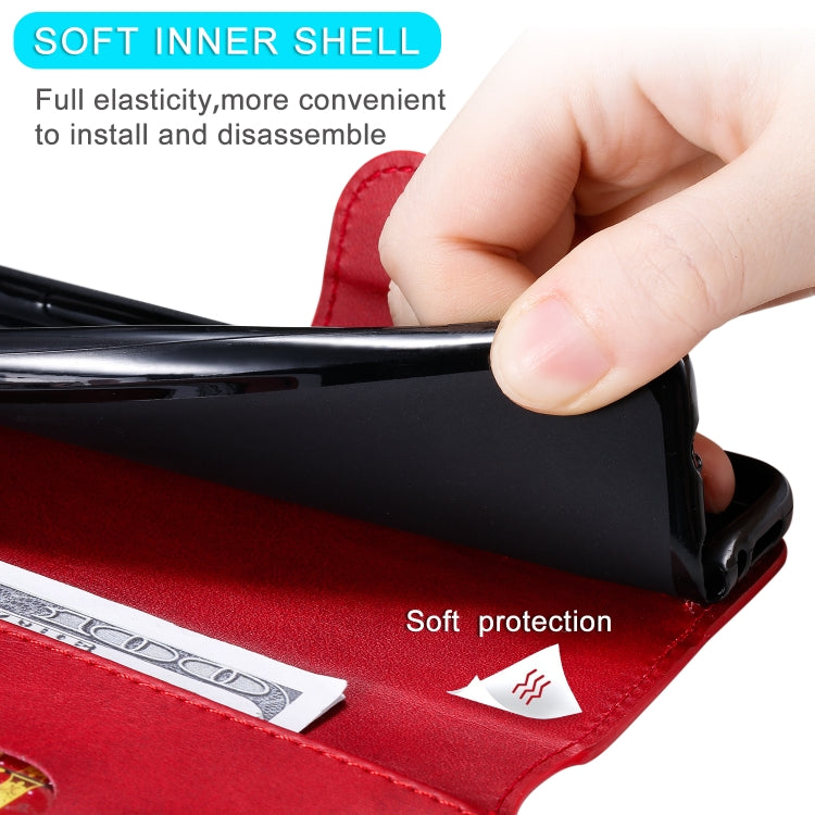 Classic Calf Texture PU + TPU Horizontal Flip Leather Case, with Holder & Card Slots & Wallet, For Vivo Y50 / Y30, For Vivo Y70s, For Xiaomi Redmi 9, For Huawei Y8p 2020 / Enjoy 10s / P Smart S, For OPPO Reno3 Pro 5G / Find X2 Neo, For OPPO Reno4 5G   ...