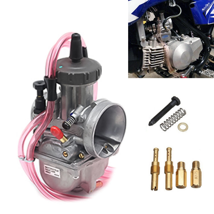 Universal Motorcycle Carburetor Carb Motor Carburetor, PWK33mm, PWK34mm, PWK35mm, PWK36mm, PWK38mm, PWK40mm, PWK42mm