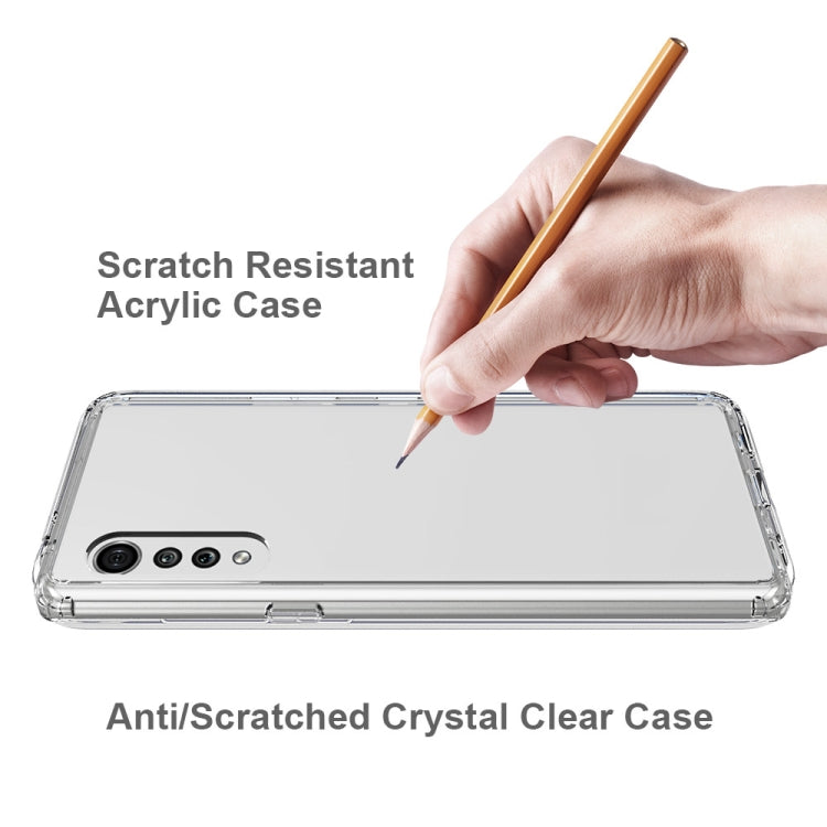 Shockproof Scratchproof TPU + Acrylic Protective Case, For LG Velvet