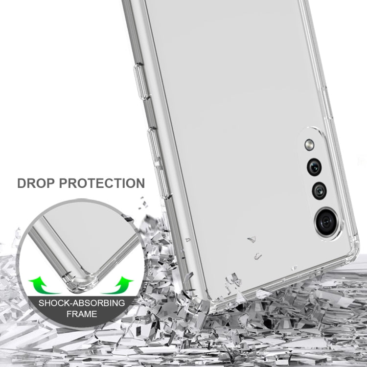 Shockproof Scratchproof TPU + Acrylic Protective Case, For LG Velvet