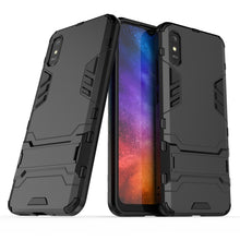 Load image into Gallery viewer, PC + TPU Shockproof Protective Case with Holder, For Xiaomi Redmi 9A, For Xiaomi Redmi 9C, For Huawei Enjoy 20