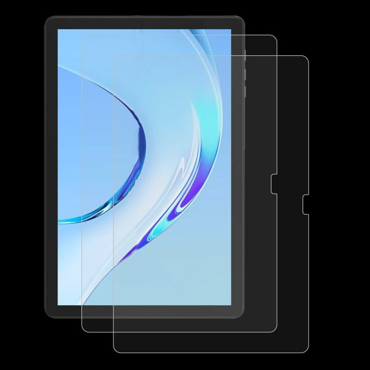 2pcs 9H 0.3mm Explosion-proof Tempered Glass Film, For Plimpton P8 Pro 10.1, For Plimpton PlimPad P60 Pro 10.1, For Plimpton PlimPad P2 10.1 inch
