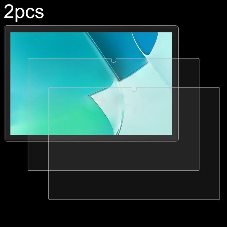 2pcs 9H 0.3mm Explosion-proof Tempered Glass Film, For Plimpton P8 Pro 10.1, For Plimpton PlimPad P60 Pro 10.1, For Plimpton PlimPad P2 10.1 inch