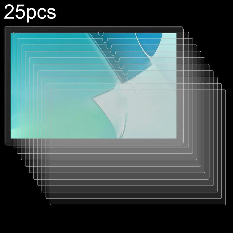 25pcs 9H 0.3mm Explosion-proof Tempered Glass Film, For Plimpton P8 Pro 10.1, For Plimpton PlimPad P60 Pro 10.1, For Plimpton PlimPad P2 10.1 inch