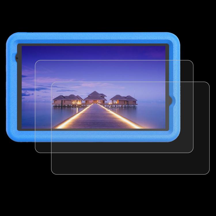 2pcs 9H 0.3mm Explosion-proof Tempered Glass Film, For VASOUN Tab 10 Lite 10.1, For VASOUN L8K Tablet Kids 8.0, For VASOUN M7K Tablet Kids 7.0, For VASOUN M10 10.1 inch