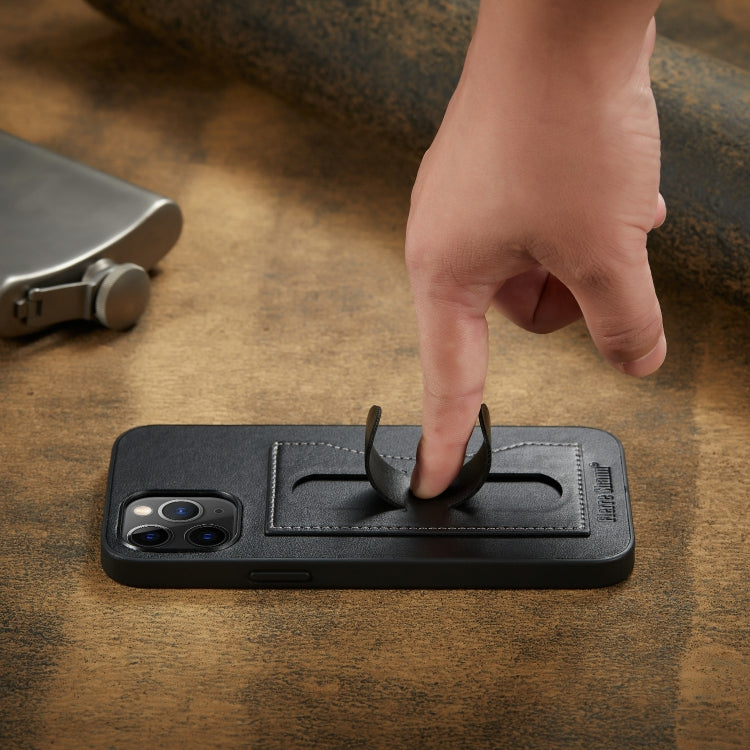 Fierre Shann Full Coverage Protective Leather Case with Holder & Card Slot